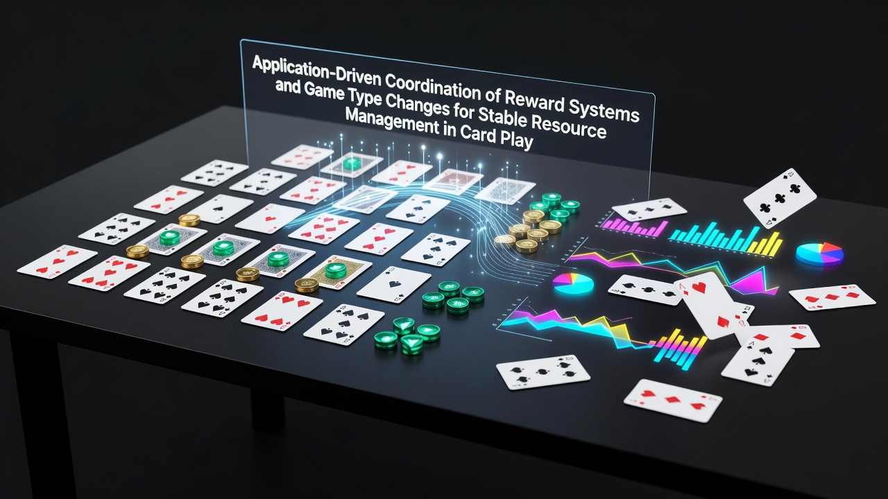 Application coordination systems managing rewards and game variants in digital card environments